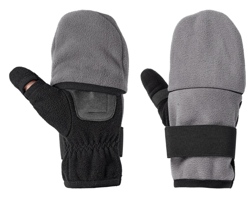 Рукавички Viking Fishing Ice Pro 5 cut finger+cover grey-graphite Фото 2